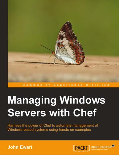 خرید و دانلود نسخه کامل کتاب Managing Windows Servers with Chef