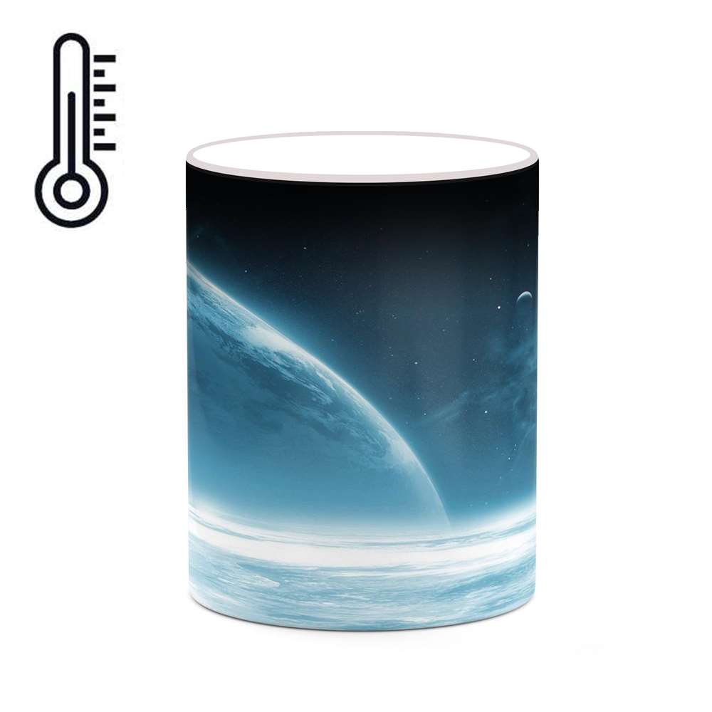 ماگ حرارتی کاکتی طرح فضا و کهکشان مدل mgh20018