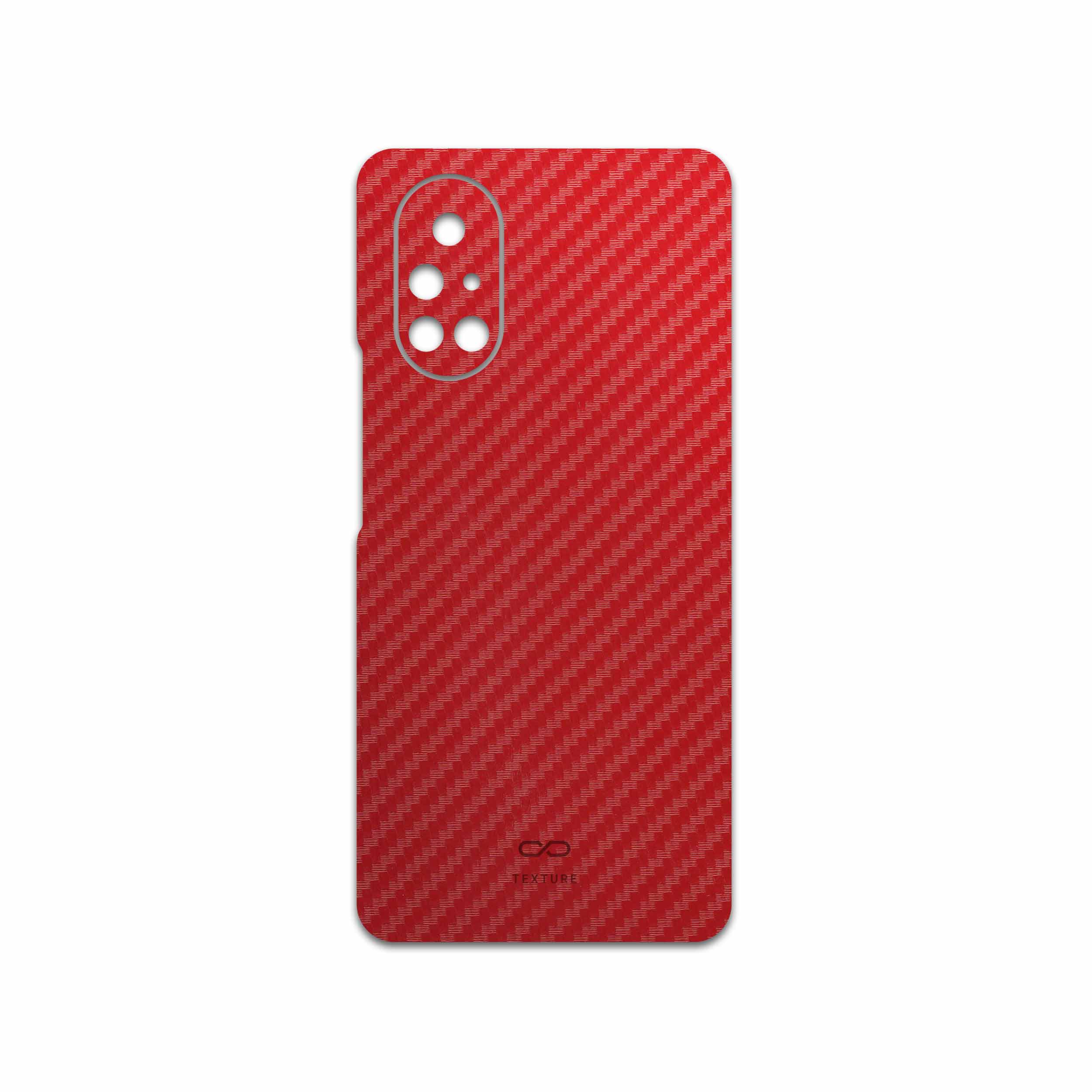 برچسب پوششی ماهوت مدل Red-Fiber مناسب برای گوشی موبایل هوآوی Nova 8