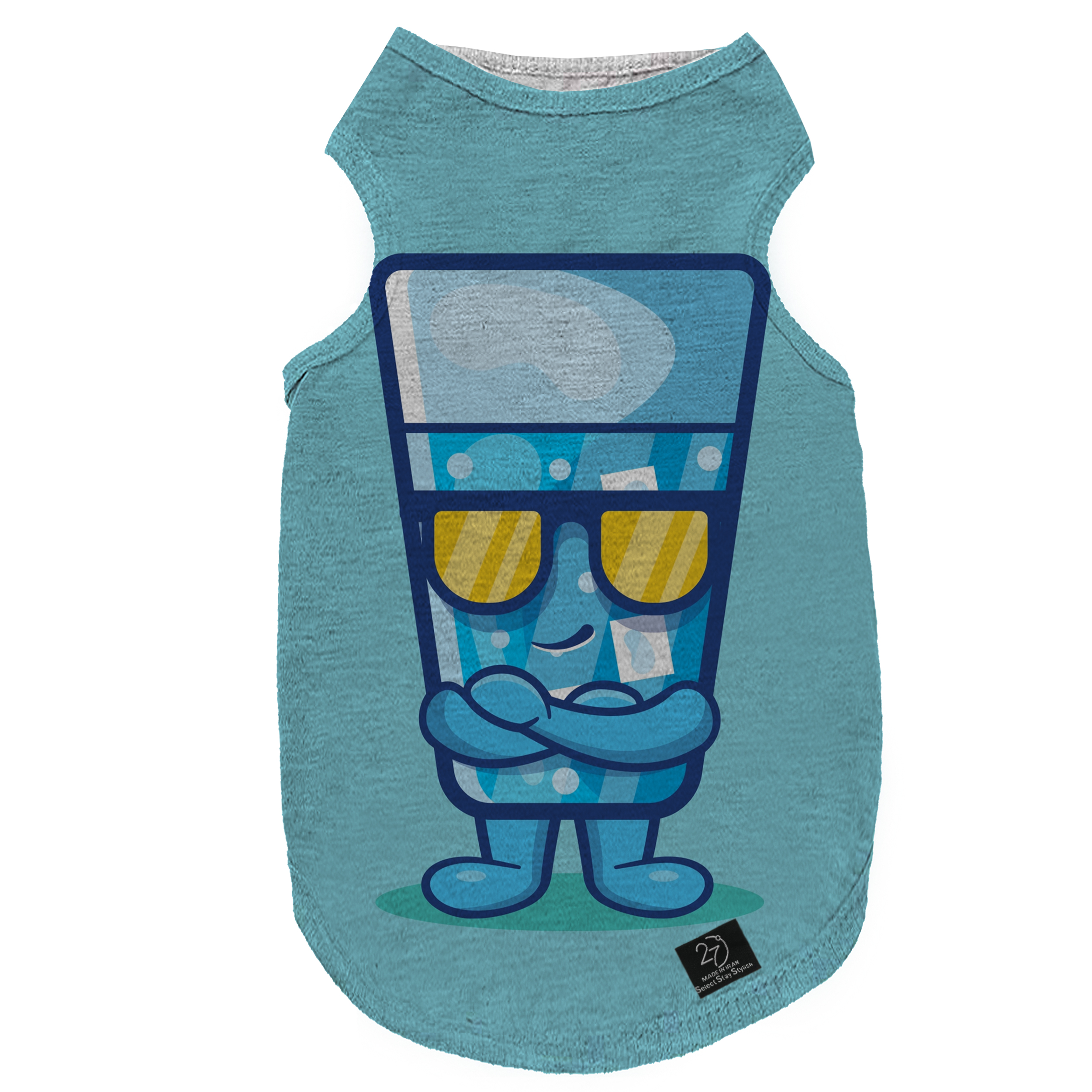  لباس سگ و گربه 27 طرح Ice Water Character کد MH495 سایز M