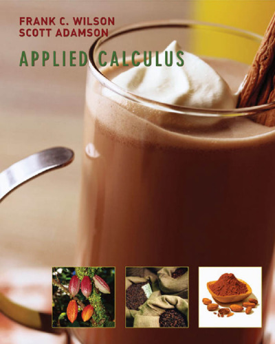 خرید و دانلود نسخه کامل کتاب Applied Calculus (Available 2010 Titles Enhanced Web Assign)