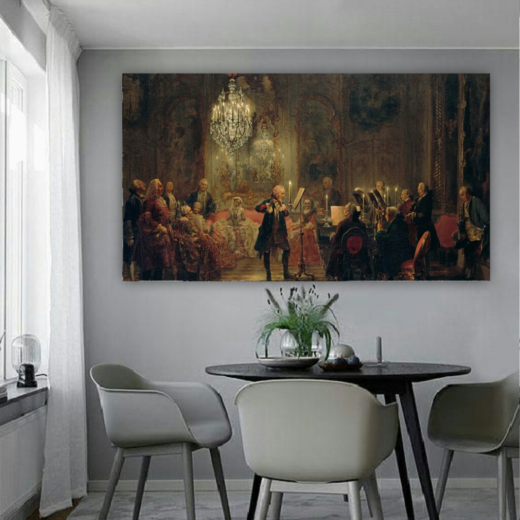 تابلو بوم طرح کلاسیک کدBH521