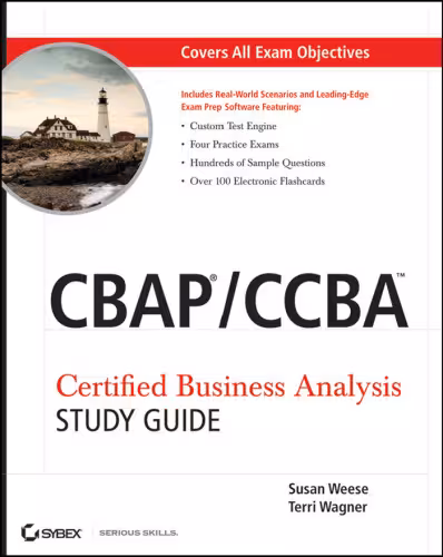 خرید و دانلود نسخه کامل کتاب CBAP CCBA Certified Business Analysis Study Guide