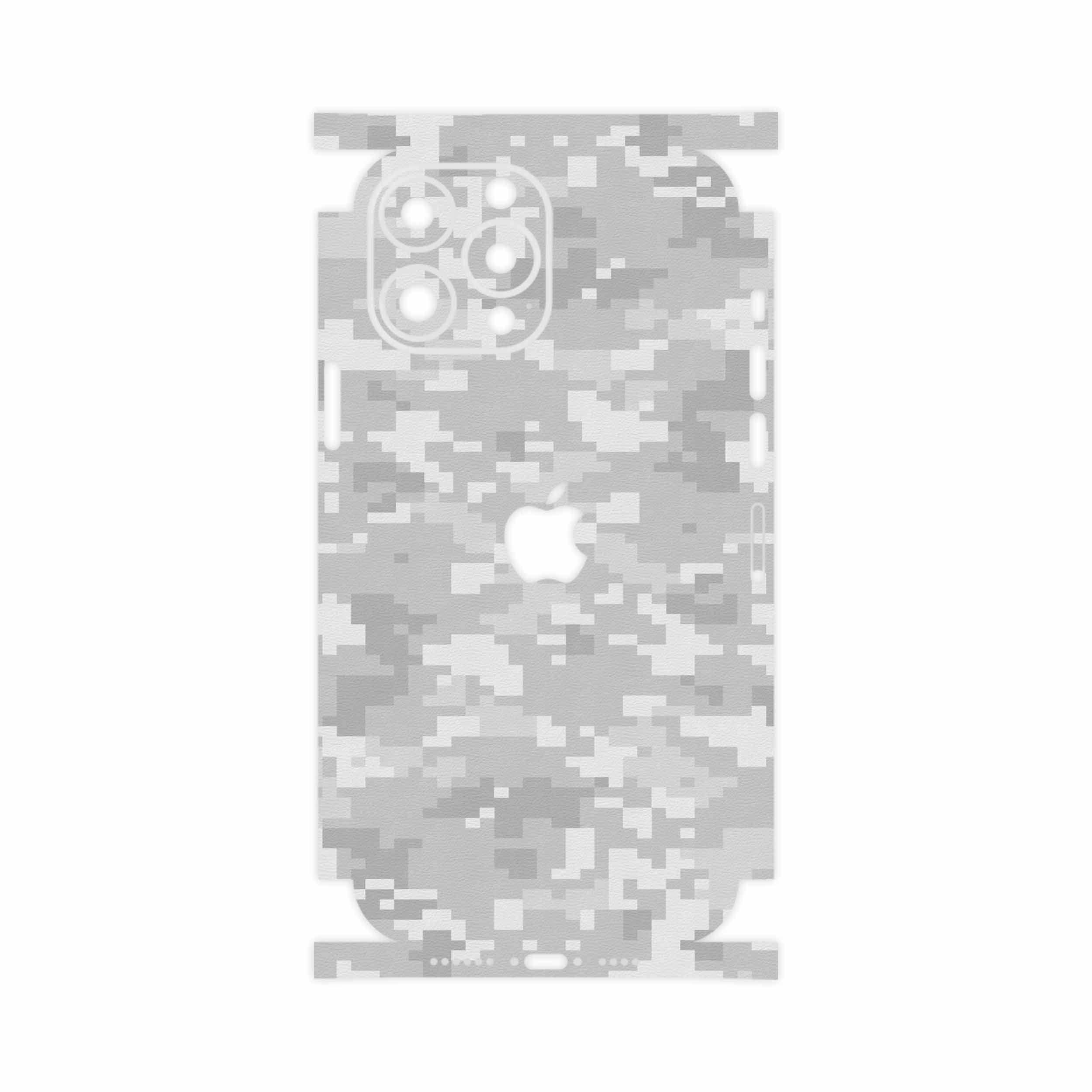 برچسب پوششی ماهوت مدل Army-Winter-Pixel-FullSkin مناسب برای گوشی موبایل اپل iPhone 13 Pro Max