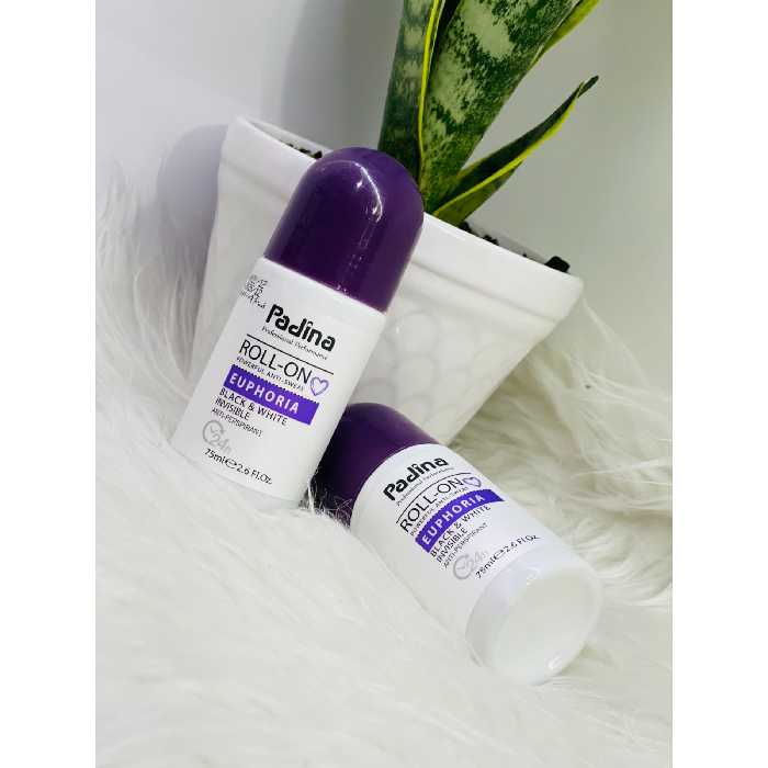 رول ضد تعریق زنانه پادینا مدل EUPHORIA حجم 75 میلی لیتر مجموعه 2 عددی
