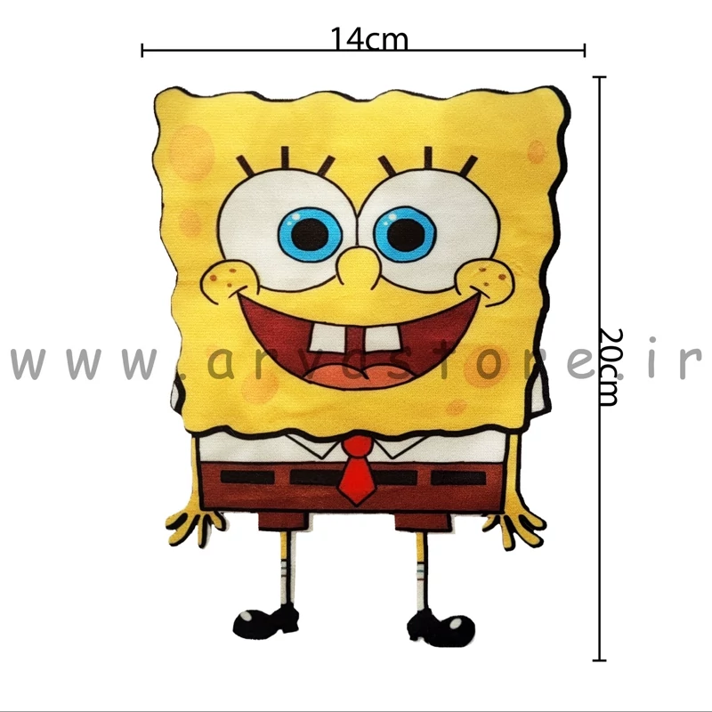 استیکر پارچه و لباس حرارتی باب اسفنجی