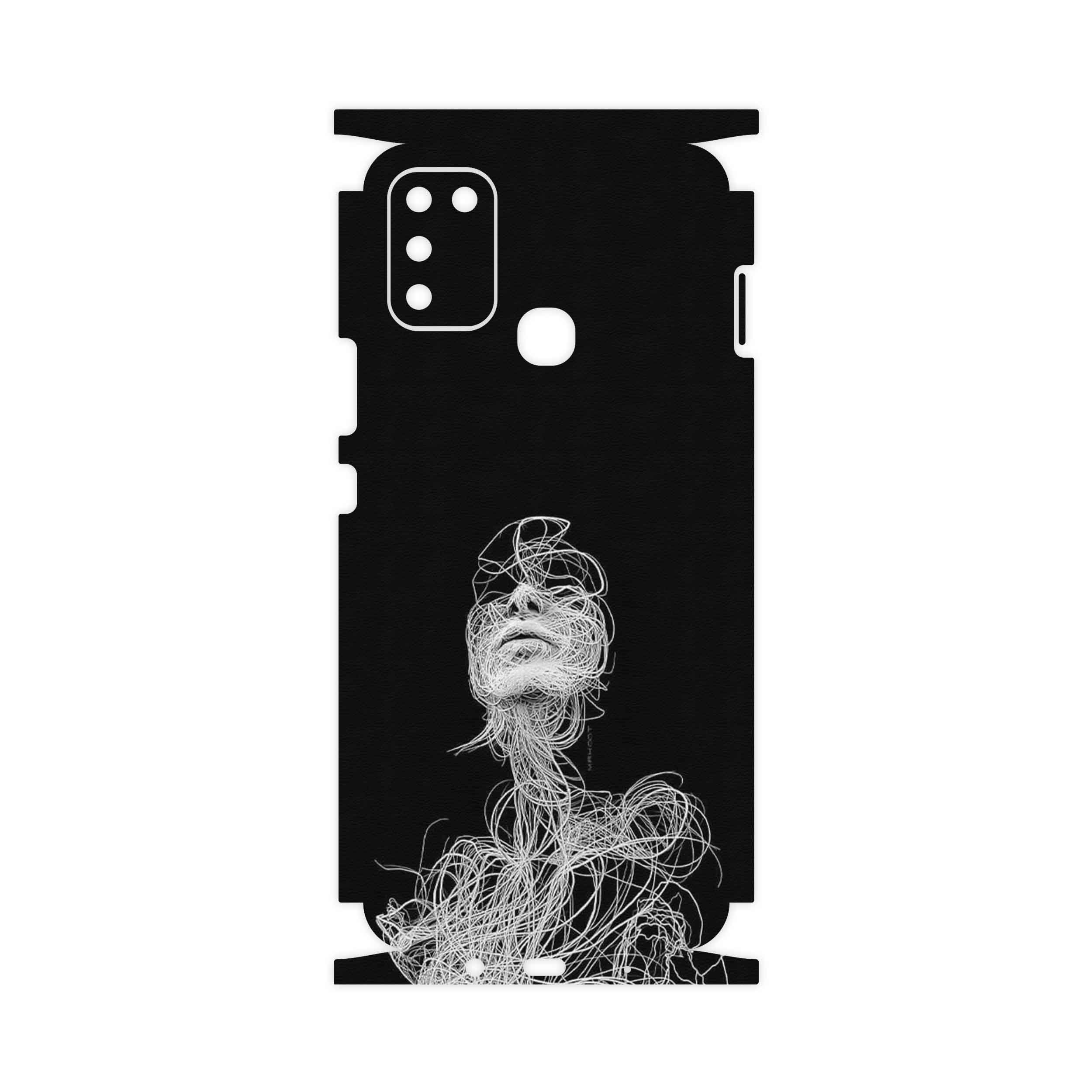 برچسب پوششی ماهوت مدل Strings Digital Art 2-FullSkin مناسب برای گوشی موبایل اینفینیکس Hot 10 Play