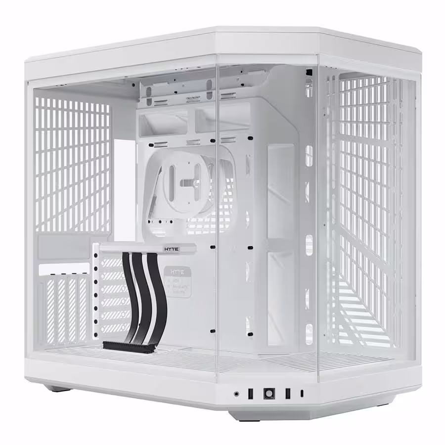 قیمت و خرید کیس کامپیوتر هایت مدل Y70 Snow White | یاس ارتباط