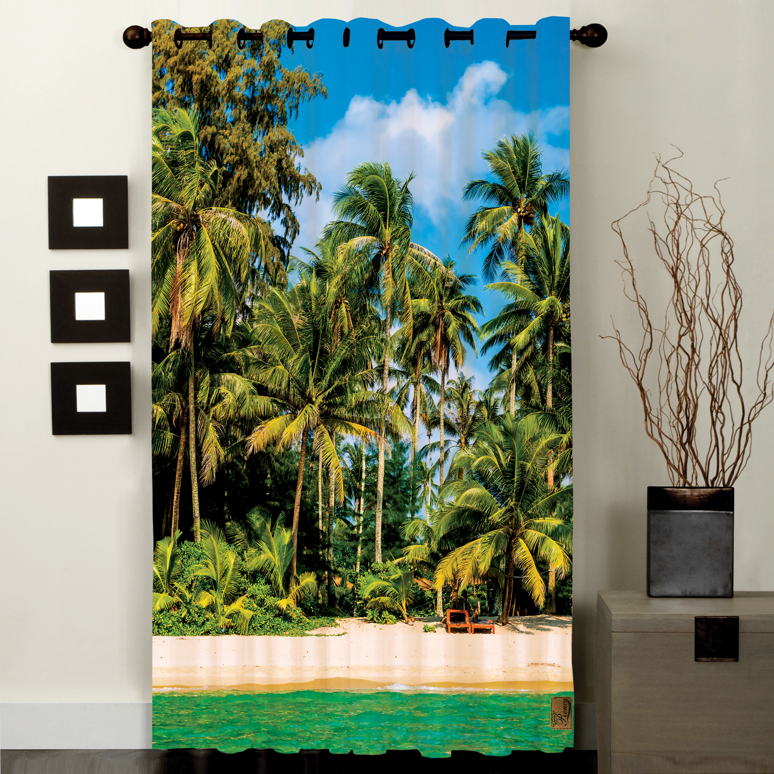 پرده رنس مدل CC5-50160 سایز 270x138 سانتی‌متر