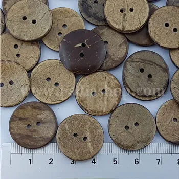 دکمه چوبی سایز 36