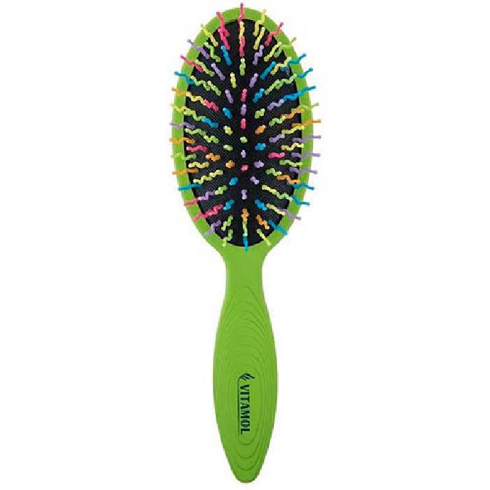 برس مو تخت ویتامول سری Power Comb Crow رنگ سبز مدل 18500