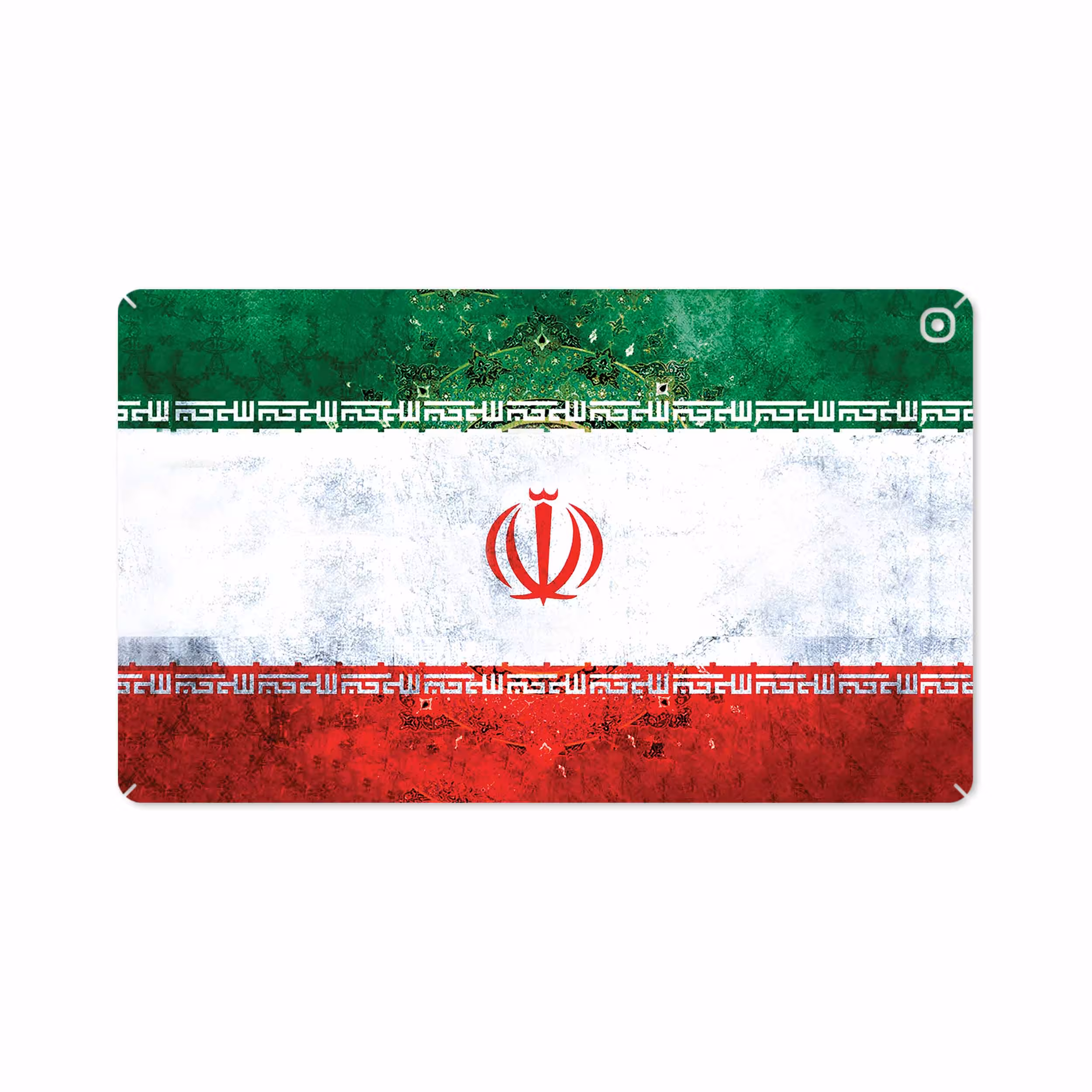 برچسب پوششی ماهوت مدل Iran-Flag-1 مناسب برای تبلت سامسونگ Galaxy Tab A 10.1 2019 T515