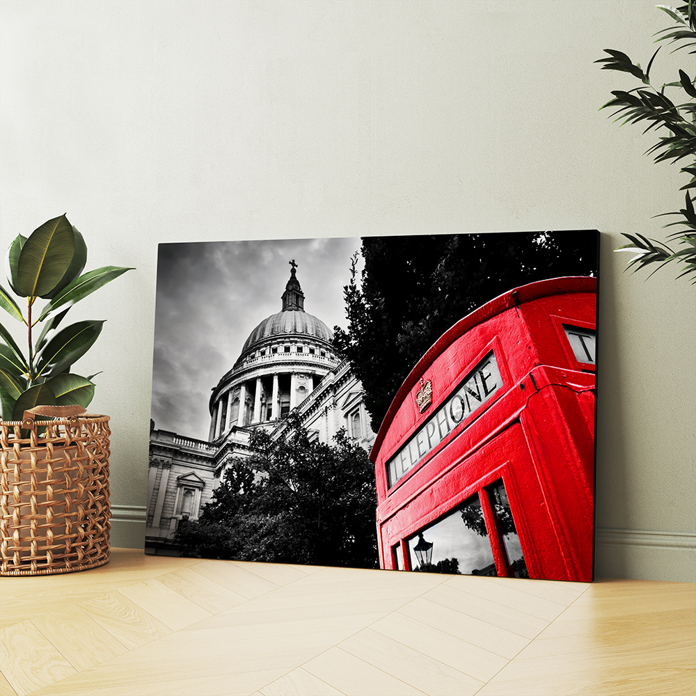 تابلو شاسی مدل باجه تلفن لندن کد S010005