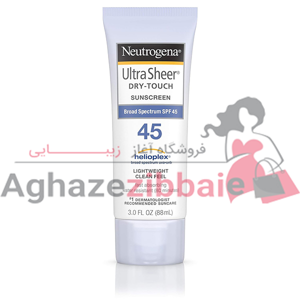 کرم ضد آفتاب اولترا شیر SPF45 نوتروژینا حجم 88 میلی لیتر - فروشگاه آغاز زیبایی