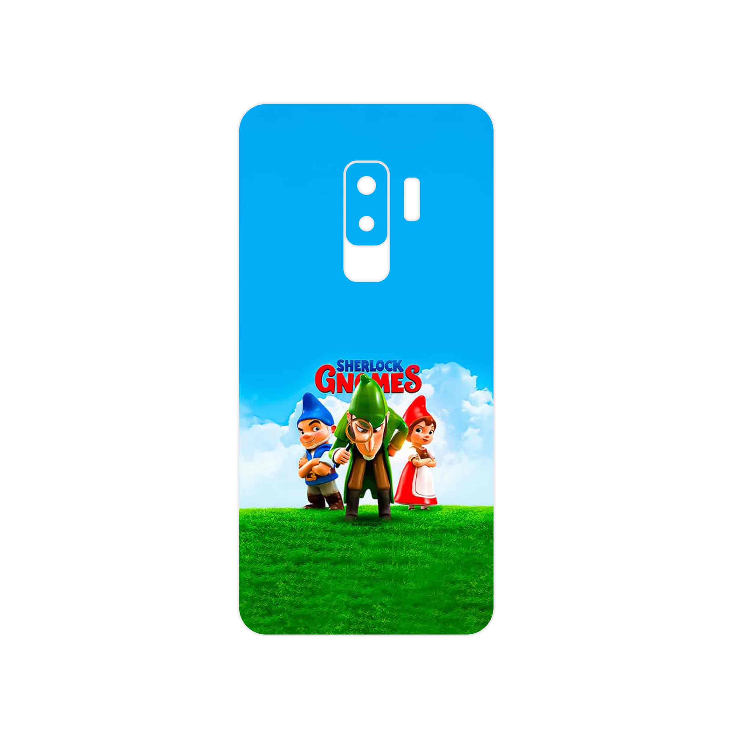 برچسب پوششی ماهوت مدل Sherlock Gnomes مناسب برای گوشی موبایل سامسونگ Galaxy S9 Plus