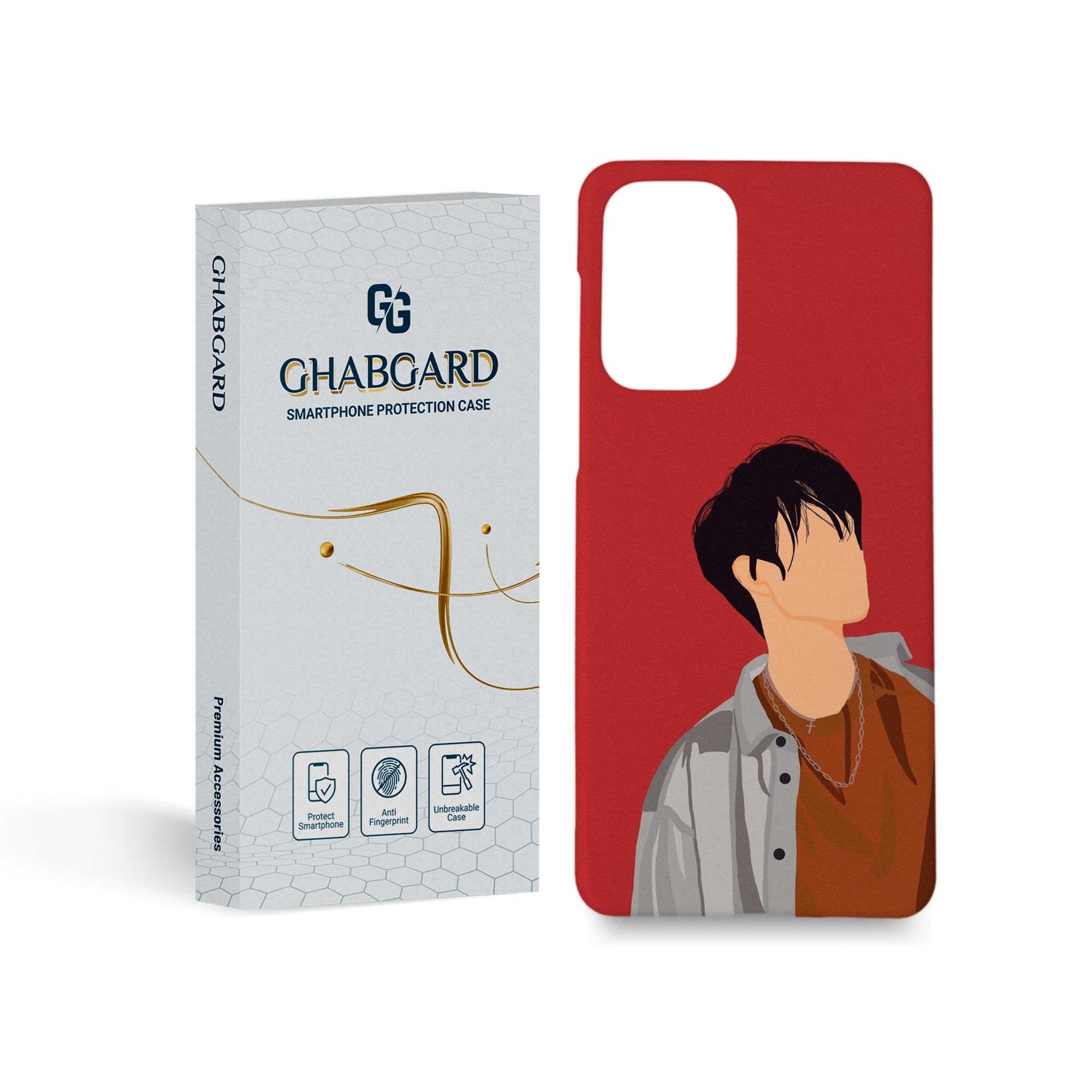   کاور قاب گارد مدل پسرانه مناسب برای گوشی موبایل سامسونگ Galaxy A73    