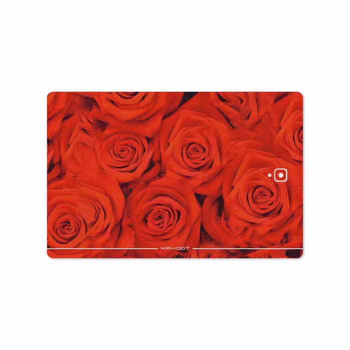 برچسب پوششی ماهوت مدل Red-Flower مناسب برای تبلت سامسونگ Galaxy Tab S3 9.7 2017 T820
