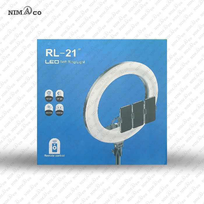رینگ لایت حرفه ای مدلRL-21اینچ