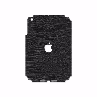 برچسب پوششی ماهوت مدل Black-Crocodile-Leather مناسب برای تبلت اپل iPad mini 2012 A1455