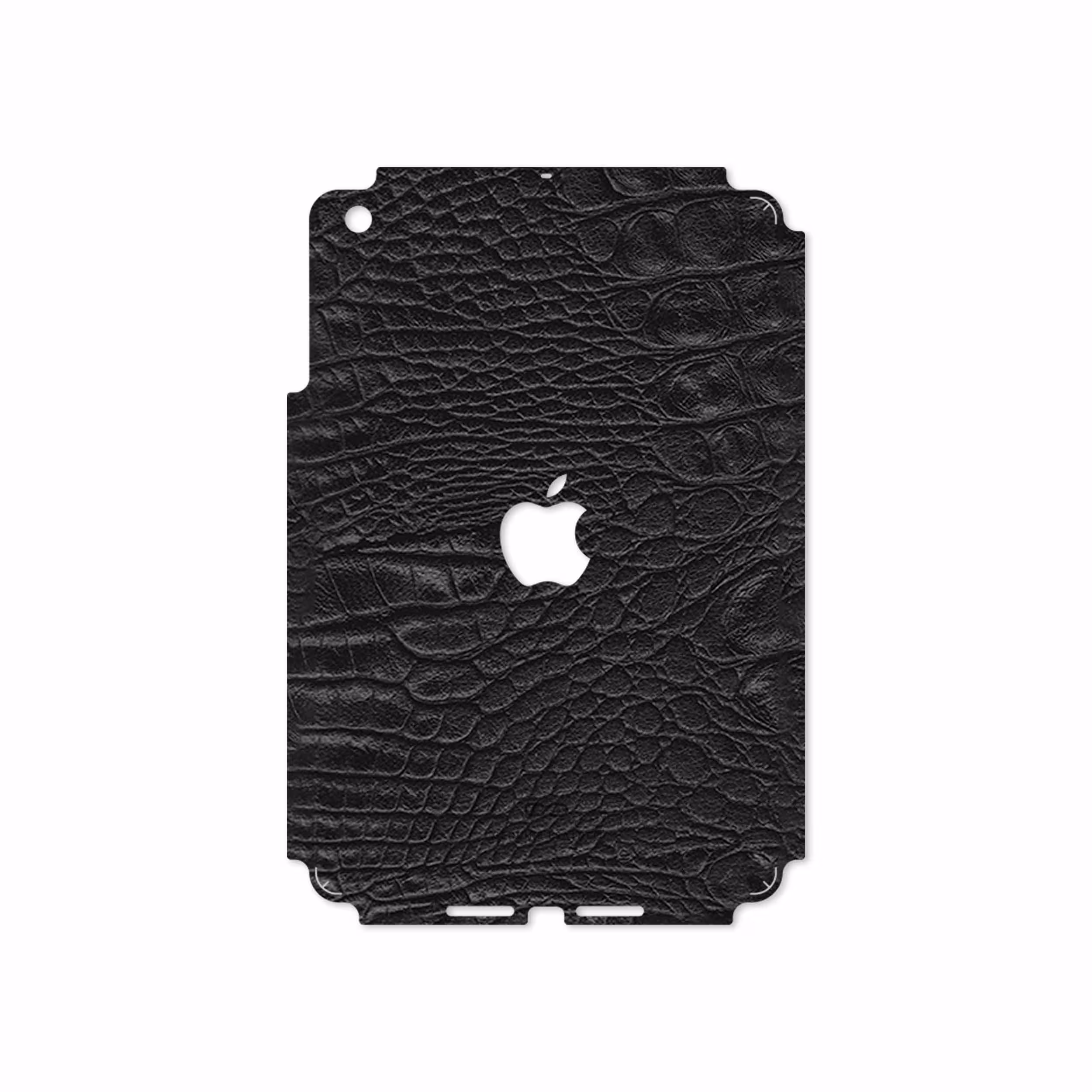 برچسب پوششی ماهوت مدل Black-Crocodile-Leather مناسب برای تبلت اپل iPad mini 2012 A1455