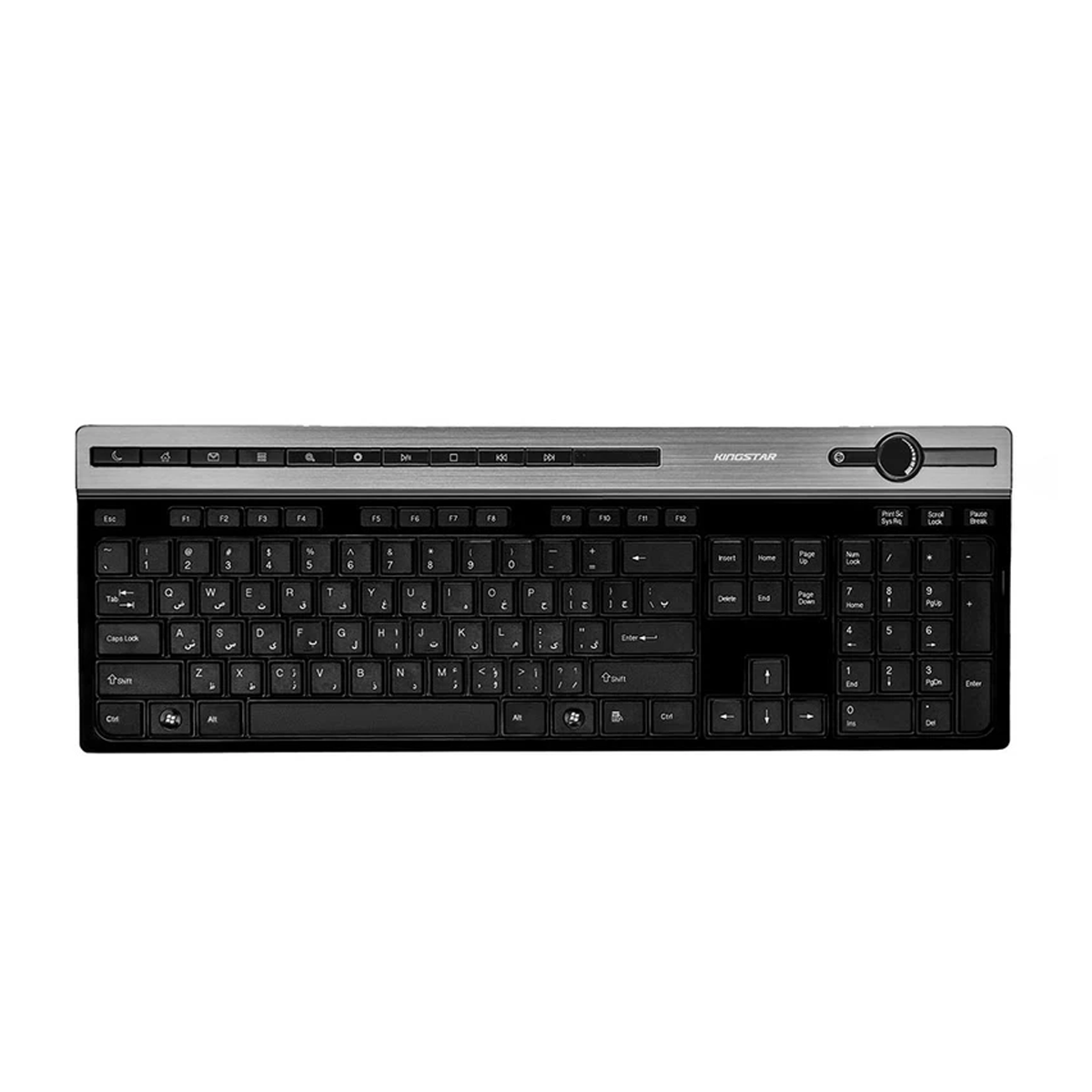 کیبورد بی سیم کینگ استار مدل KB92W