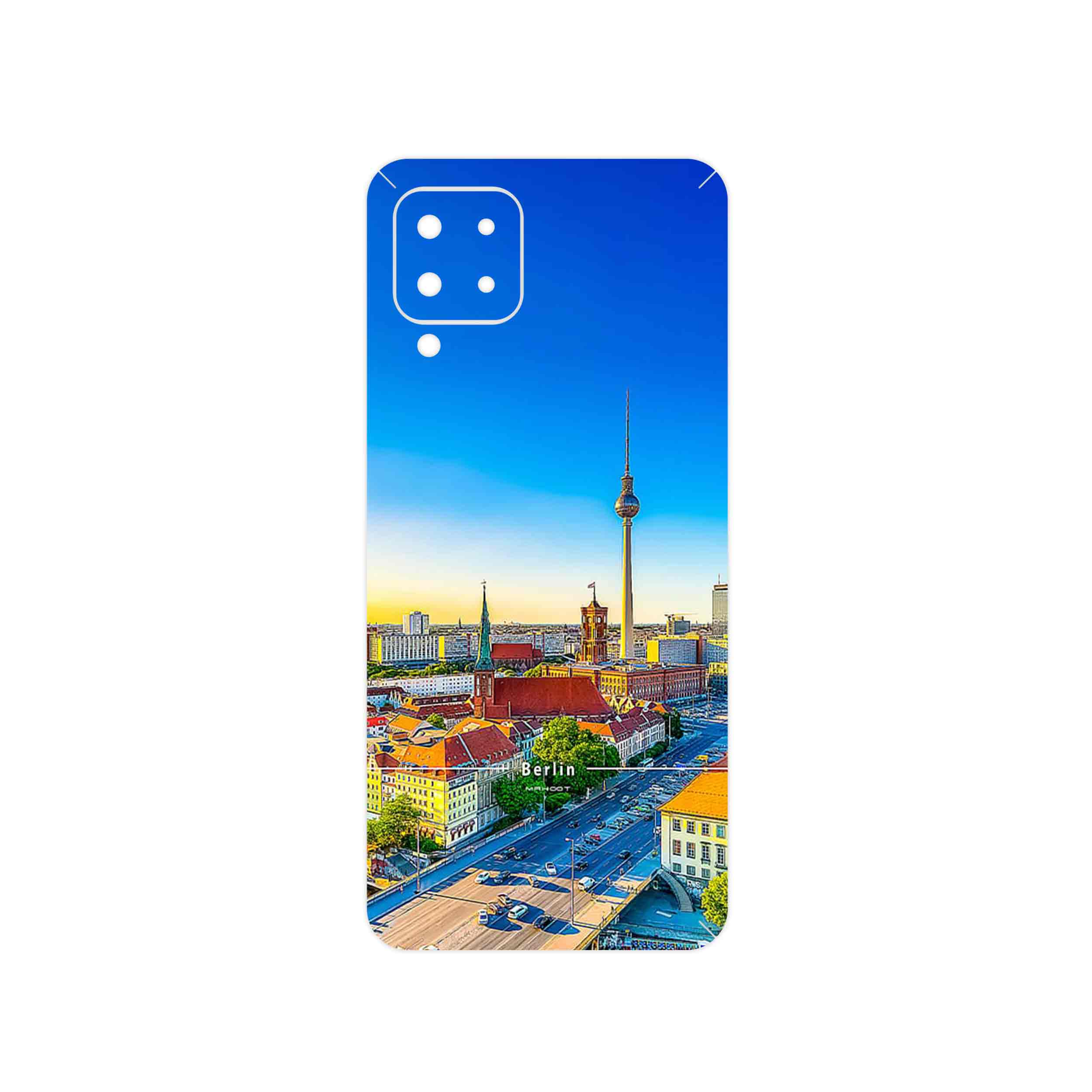 برچسب پوششی ماهوت مدل City of Berlin مناسب برای گوشی موبایل سامسونگ Galaxy M22