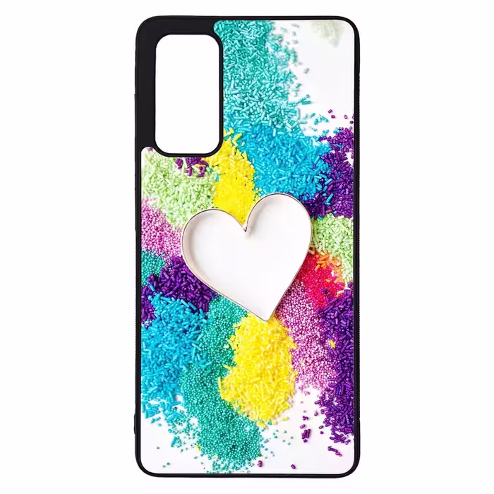 کاور طرح قلبی کد G-149 مناسب برای گوشی موبایل سامسونگ Galaxy S20 FE | دیجی قاب دونی