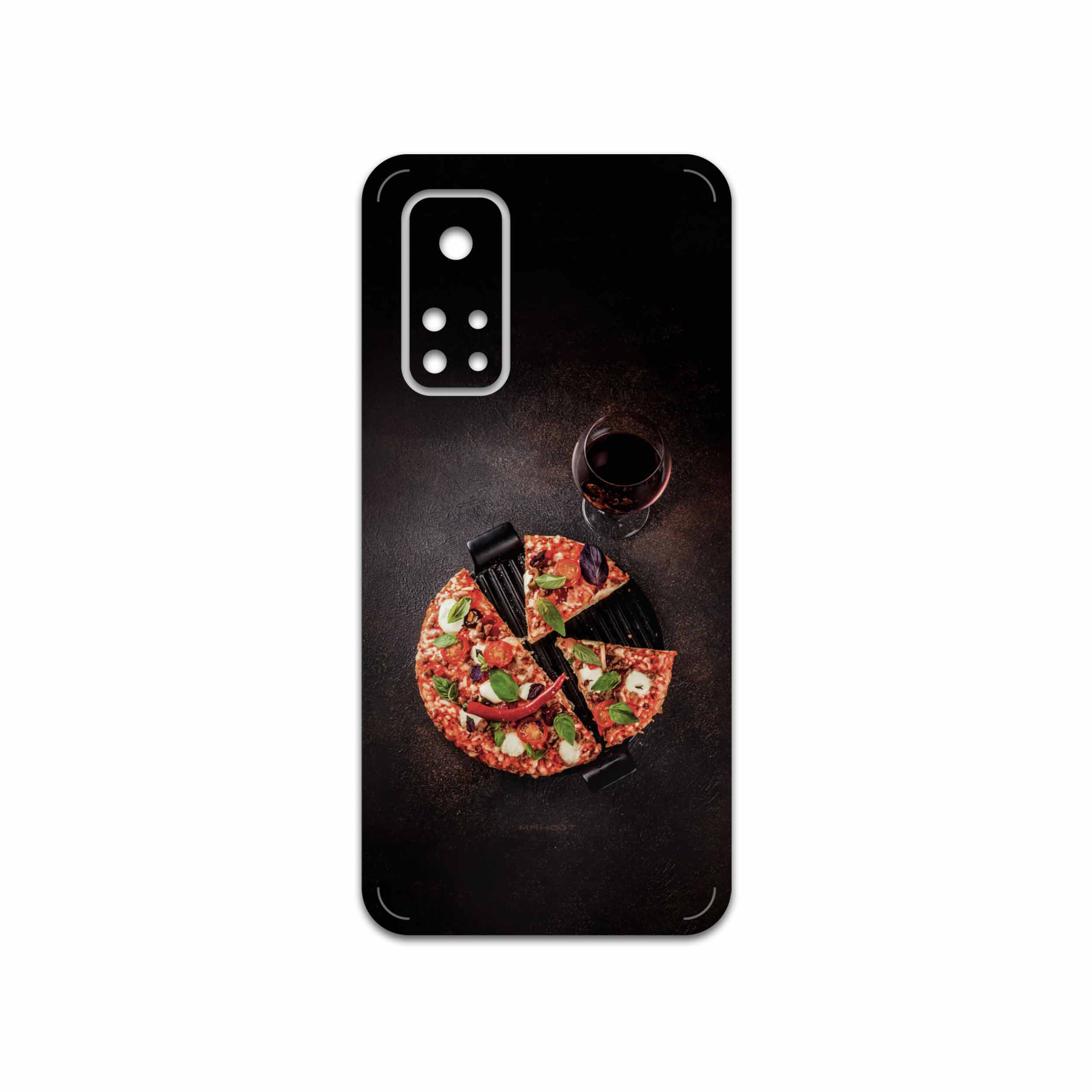 برچسب پوششی ماهوت مدل Pizza مناسب برای گوشی موبایل شیائومی Mi 10T Pro 5G