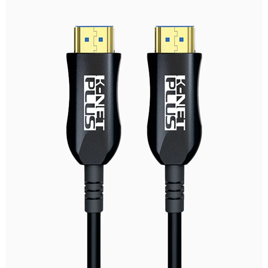 کابل 20 HDMI فیبر نوری کی نت پلاس مدل KP-CHAOC250 طول 25 متر
