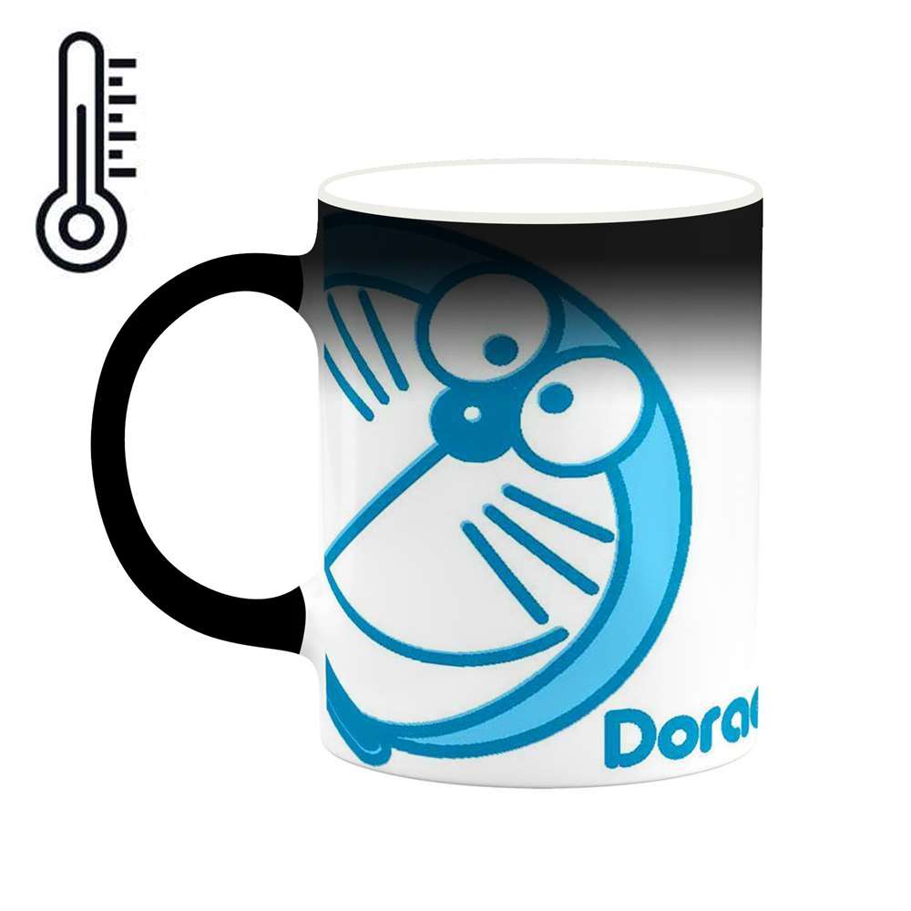 ماگ حرارتی کاکتی طرح کارتون Doraemon مدل mgh22537