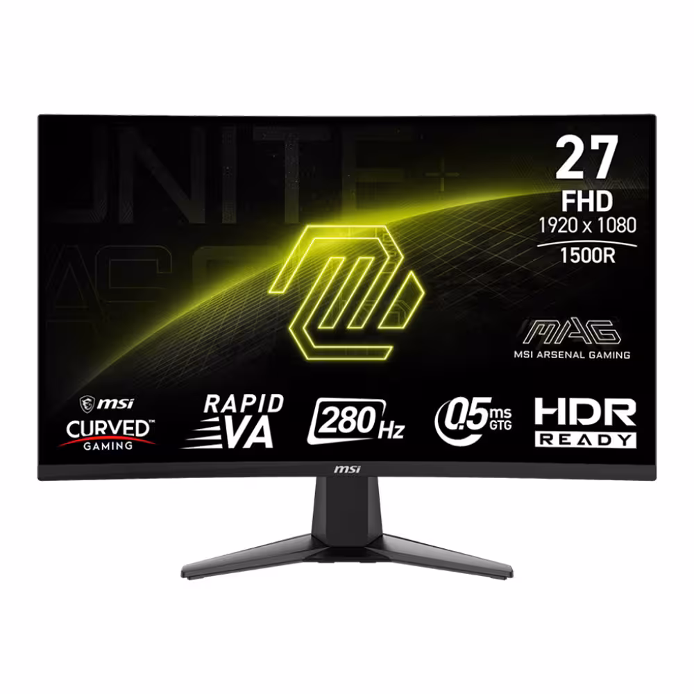 مانیتور گیمینگ ام اس آی مدل MAG 276CXF سایز 27 اینچ