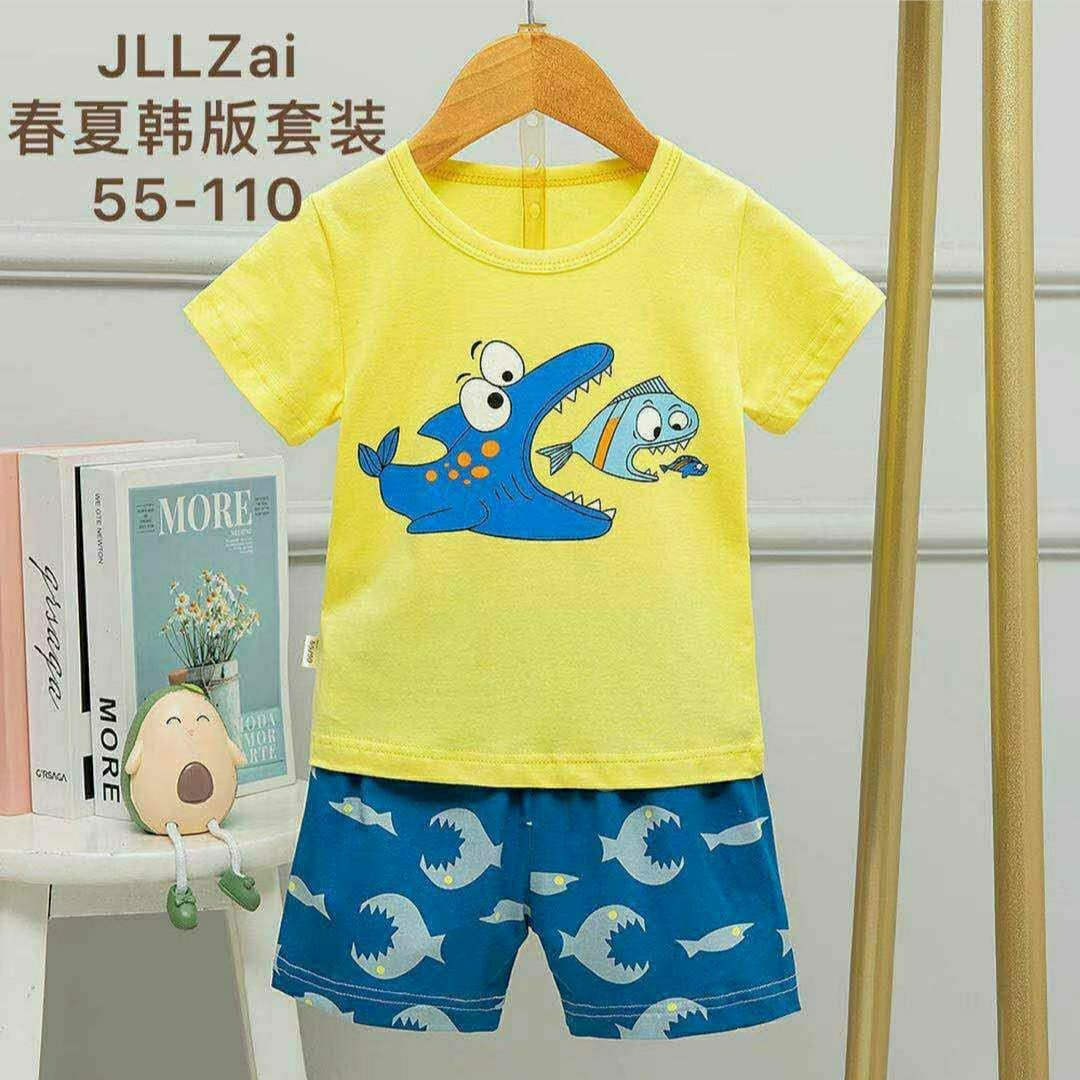 ست تیشرت شلوارک پسرانه