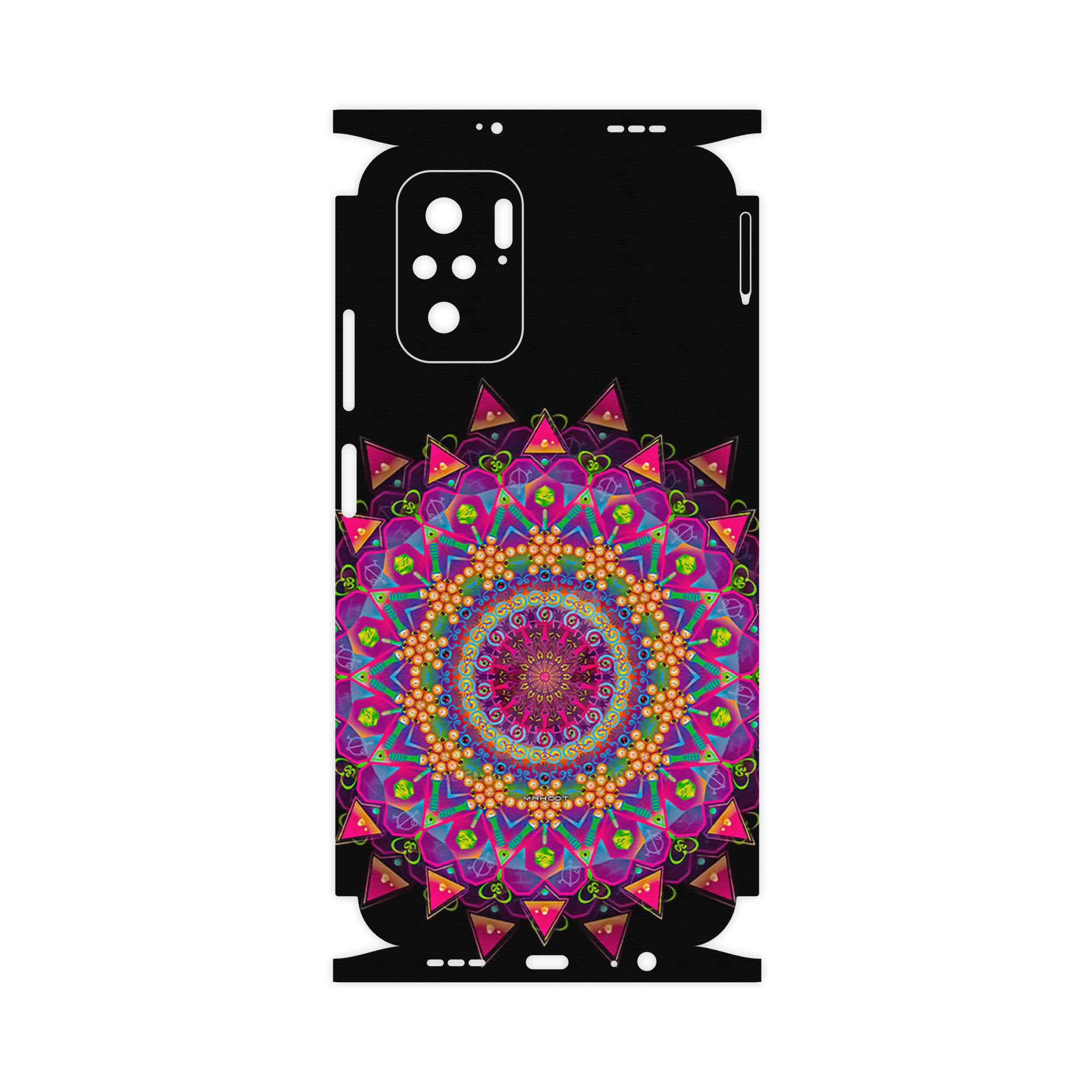 برچسب پوششی ماهوت مدل Mandala Design 5-FullSkin مناسب برای گوشی موبایل شیائومی Poco M5s
