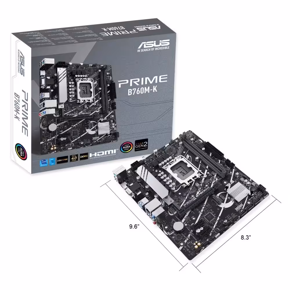مادربرد ایسوس مدل PRIME B760M-K DDR5
