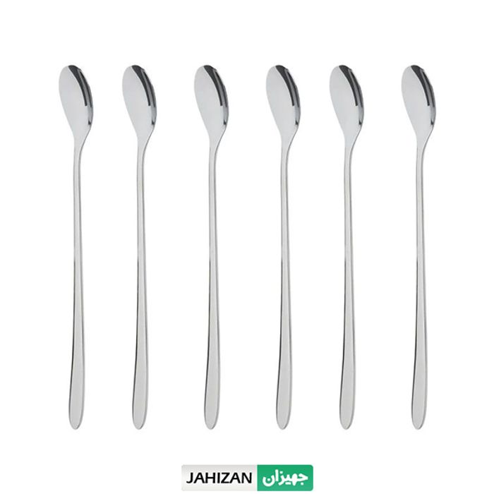 قاشق شربت خوری یونیک مدل دونا (6 عددی)