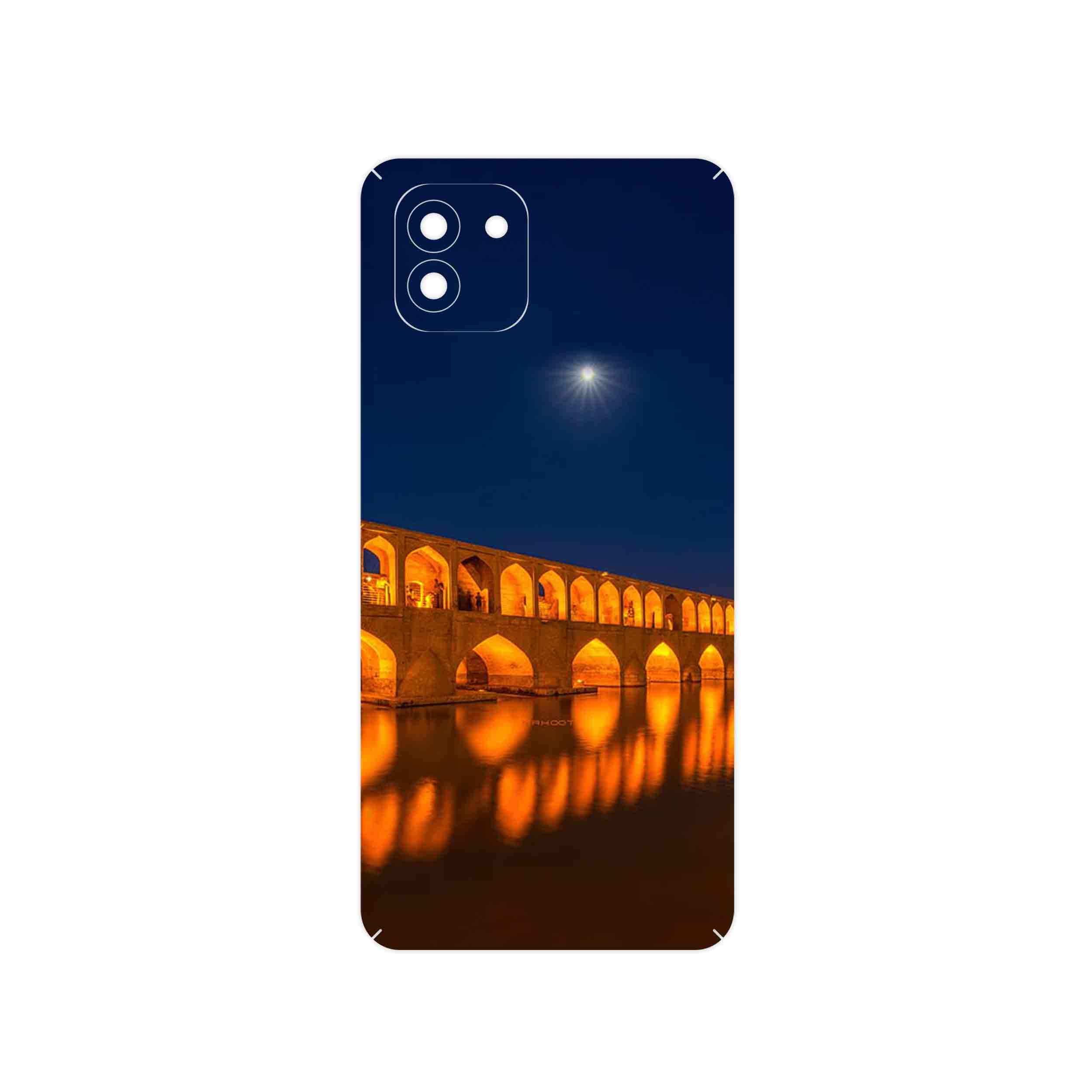 برچسب پوششی ماهوت مدل Si_o_Se_Pol مناسب برای گوشی موبایل سامسونگ Galaxy A03