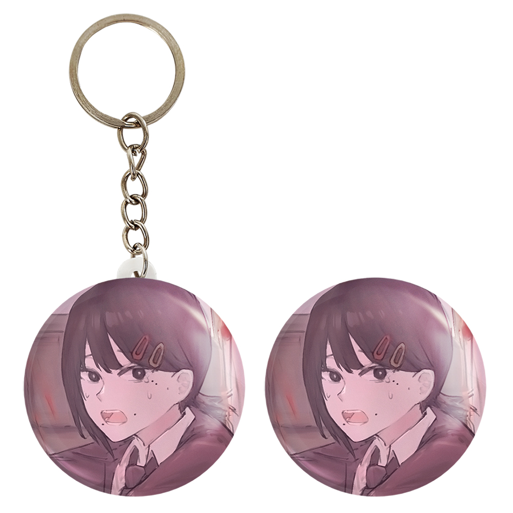 پیکسل خندالو مدل کوبنی انیمه مرد اره ای کد 17962 به همراه جاکلیدی