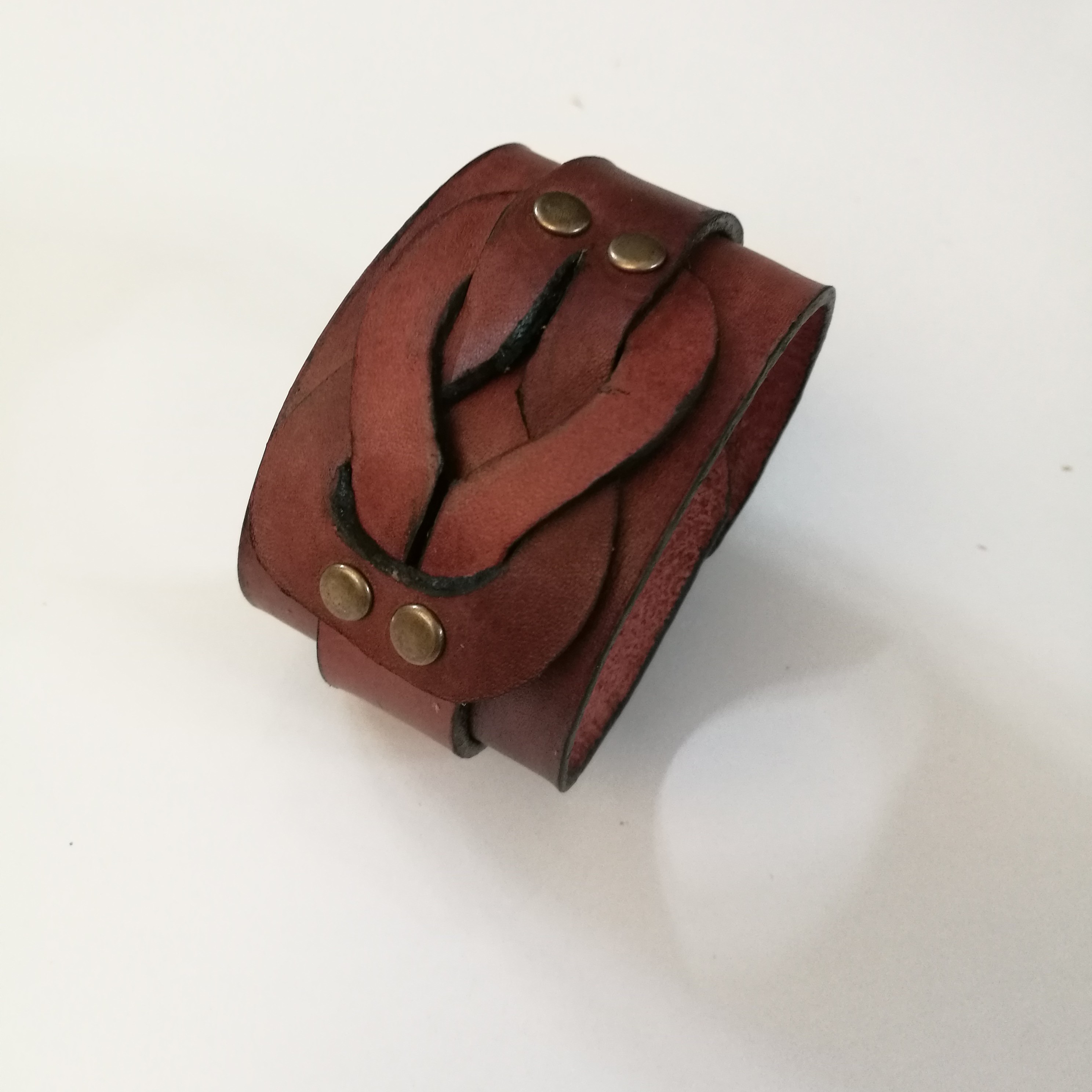 دستبند چرم  گره