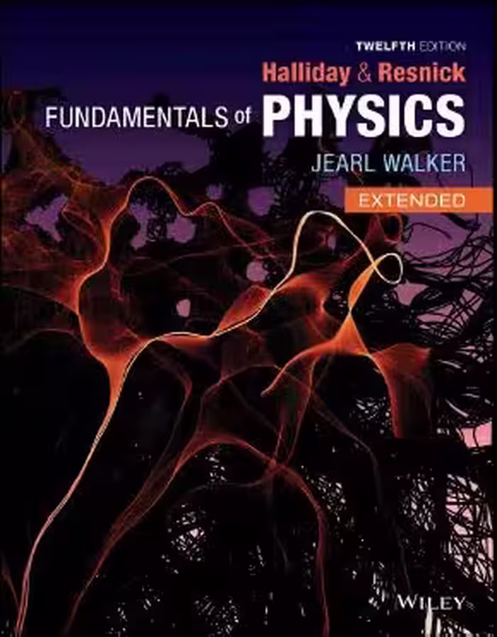 خرید و دانلود نسخه کامل کتاب Fundamentals of Physics, extended (12th Edition) BY Halliday -   Pdf