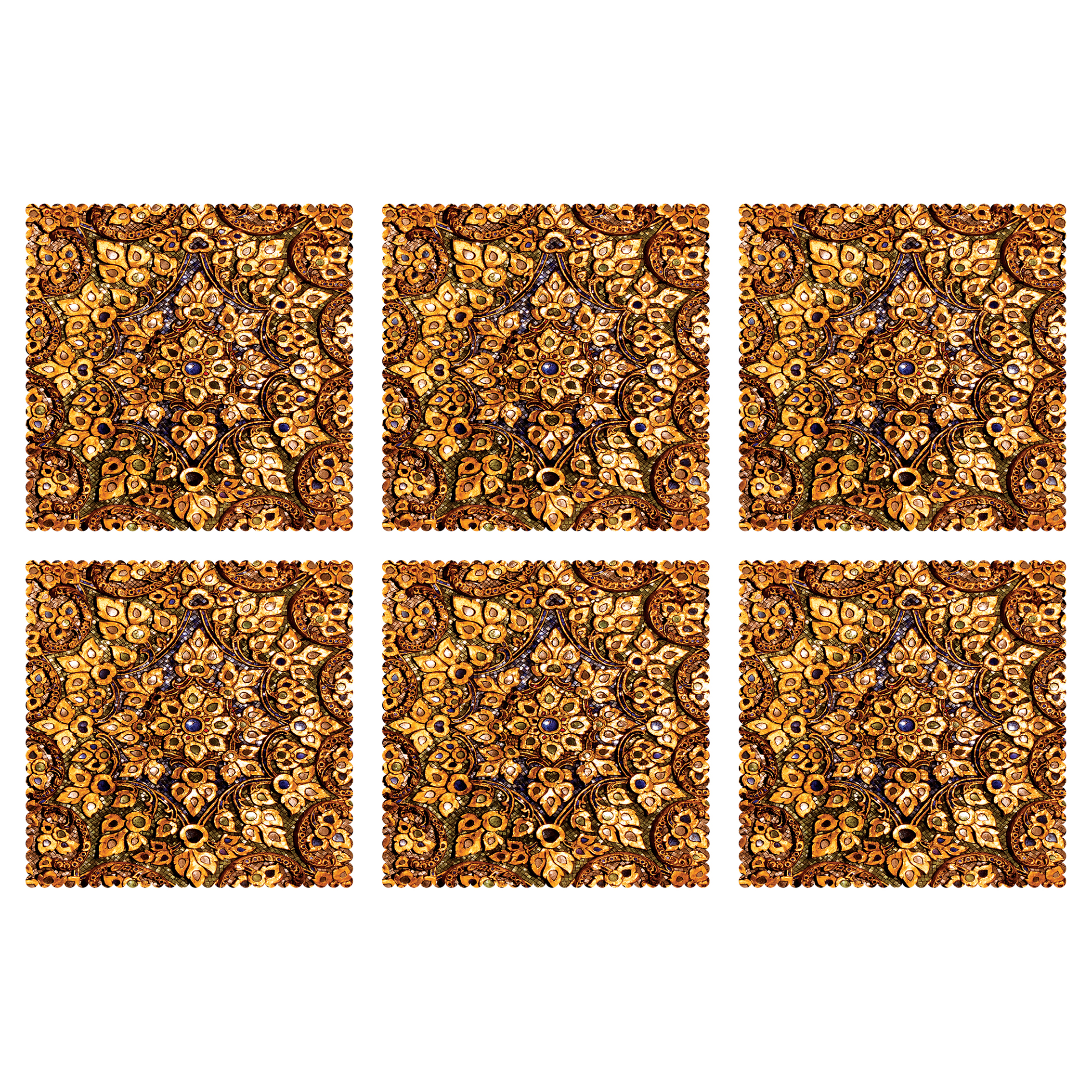 زیر لیوانی مدل C1-42142 بسته 6 عددی