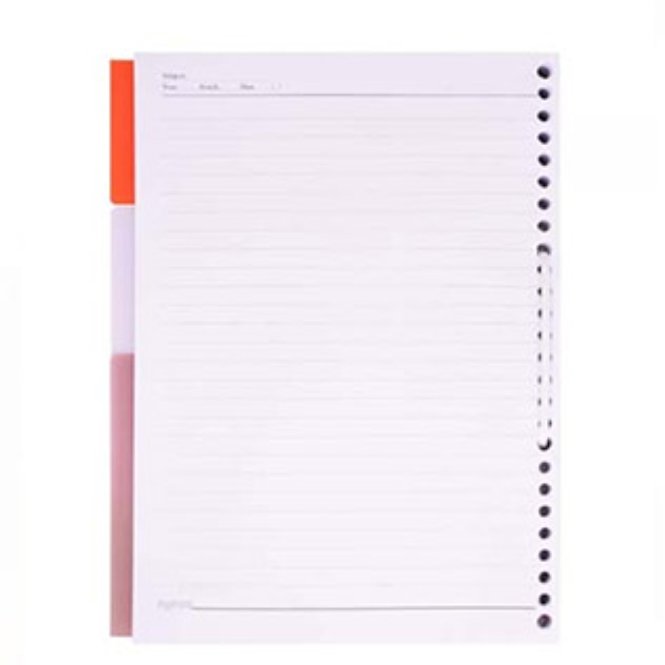 اوراق کلاسوری 26 سوراخ 100 برگ پاپکو