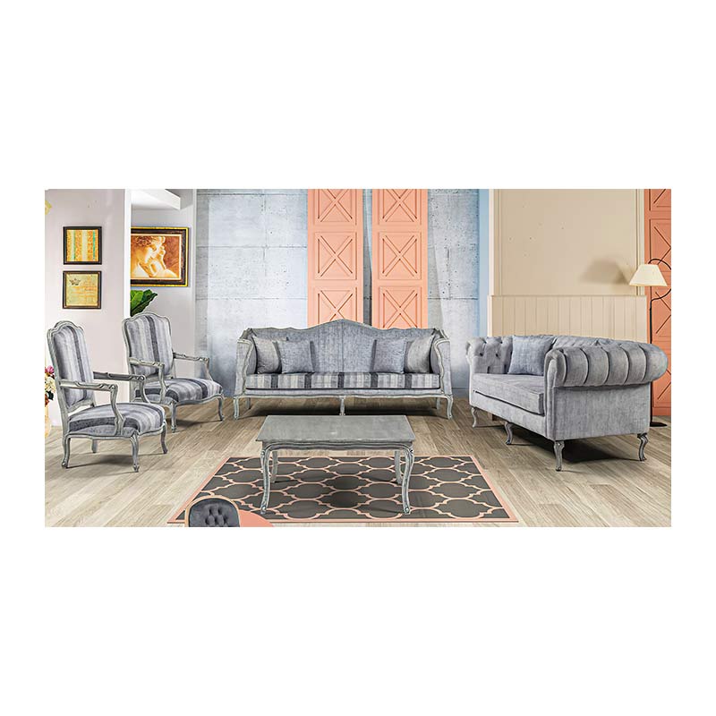 مبل 5 نفره کلاسیک فرانسوی کد 289