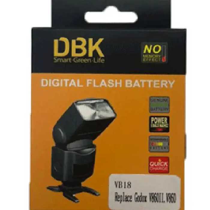 باتری دی بی کی DBK VB26 BATTERY FOR GODOX V1 &amp; V860 III