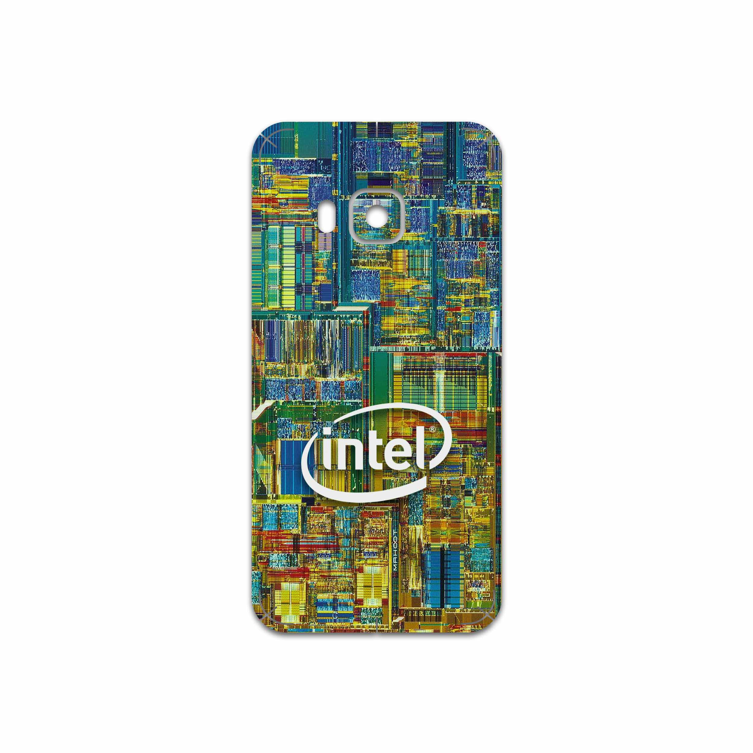 برچسب پوششی ماهوت مدل Intel Brand مناسب برای گوشی موبایل اچ تی سی One S9
