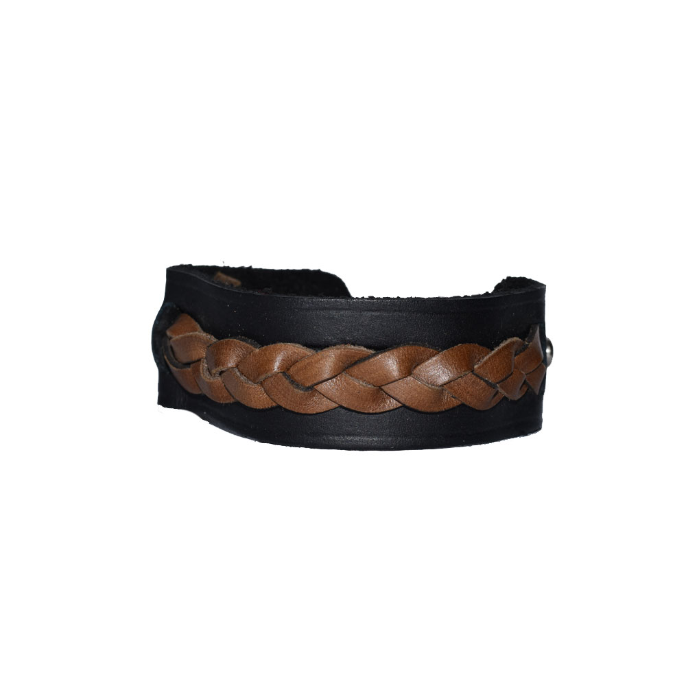 دستبند مدل چرم ترکیبی