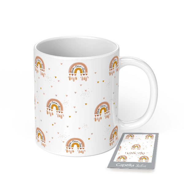 ماگ مگی مدل Rosie به همراه استیکر