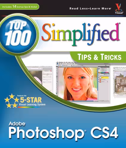 خرید و دانلود نسخه کامل کتاب Photoshop CS4 100 Simplified Tips &amp; Tricks