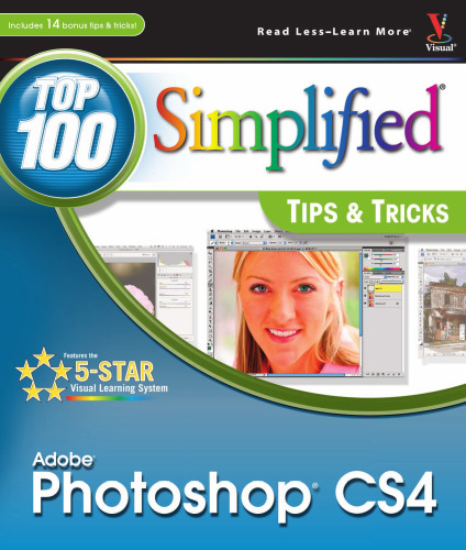 خرید و دانلود نسخه کامل کتاب Photoshop CS4 100 Simplified Tips & Tricks