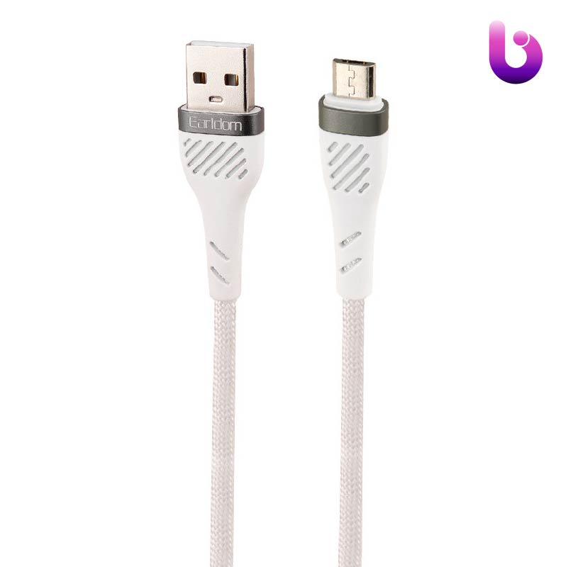 کابل میکرو یو اس بی فست شارژ Earldom EC-178M 2.4A 1m