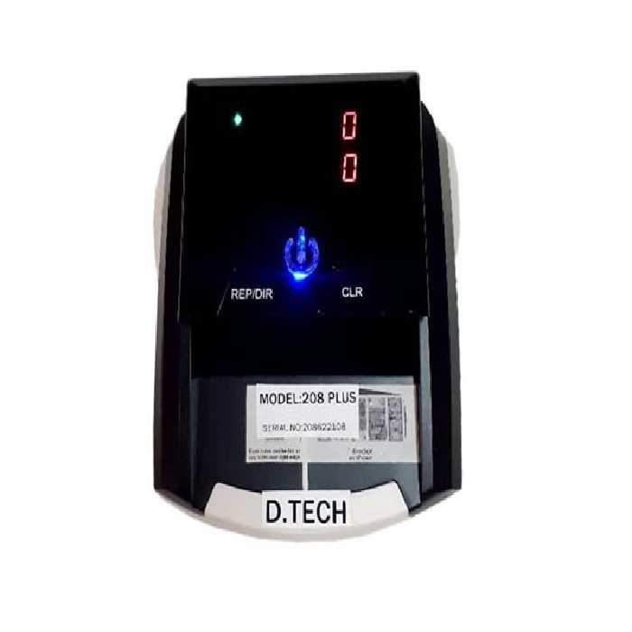 دستگاه تفکیک و تشخیص اصالت اسکناس دیتک مدل 208plus